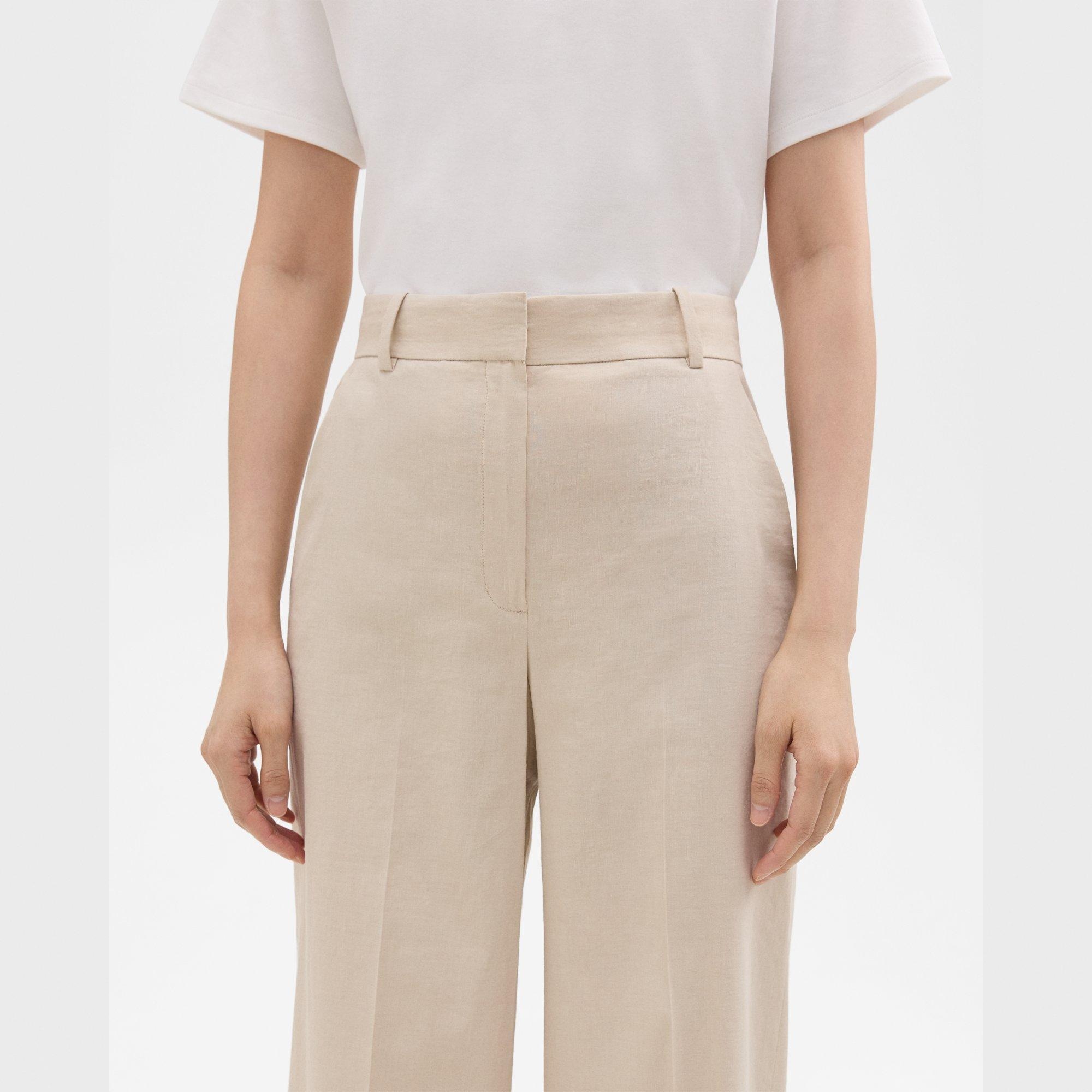 High-Waist Wide-Leg Pant in Good Linen - 5