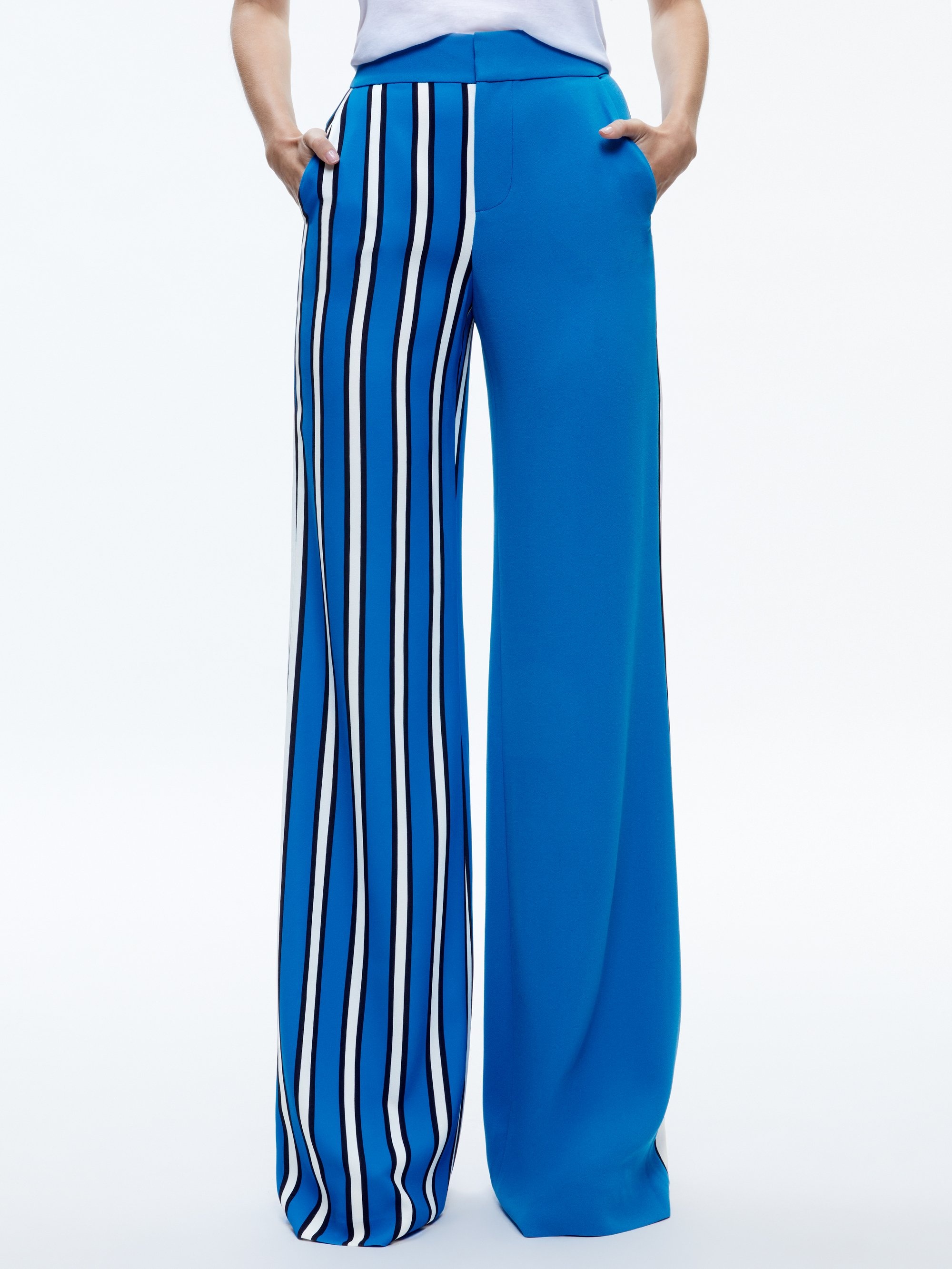 DYLAN HIGH RISE COLORBLOCK PANT - 2