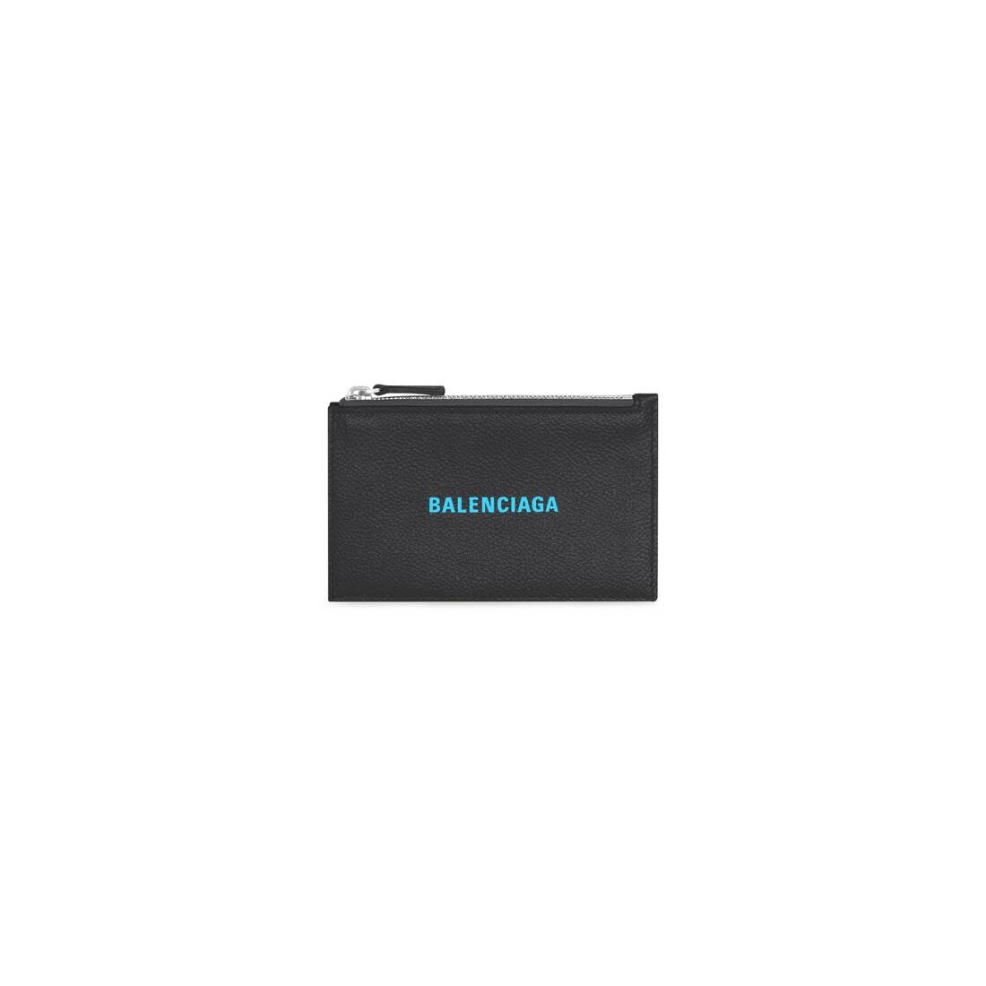 Men's Cash Large Long Coin And Card Holder in Black - 1