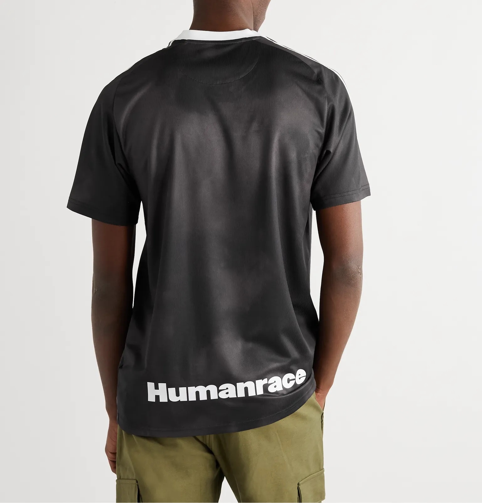 + Pharrell Williams Human Race Printed Recycled Jersey T-shirt - 4