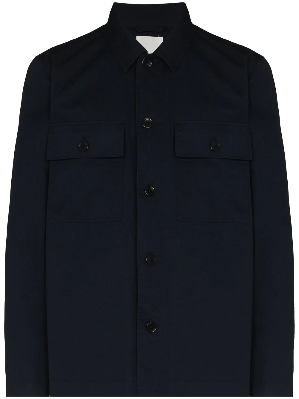 Fabian twill overshirt - 1