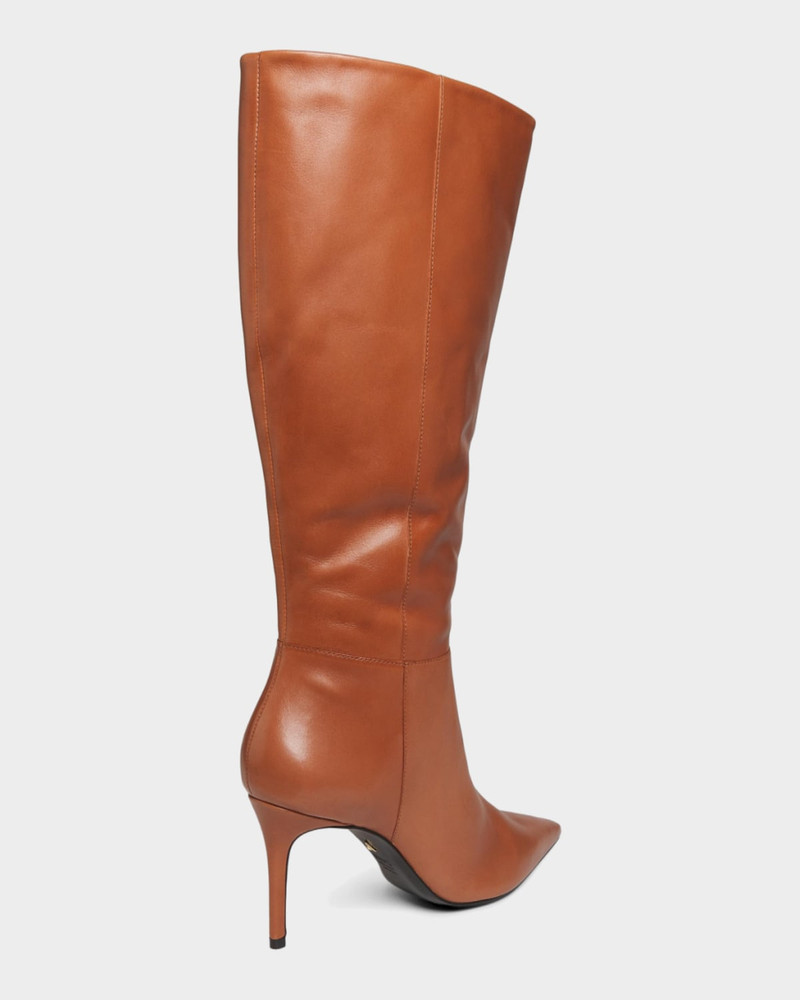 SCHUTZ 90mm Mikki Leather Knee-High Boots outlook