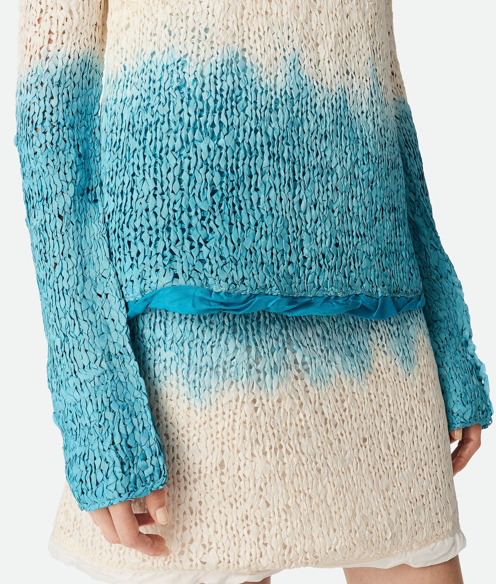 Wool And Silk Overdyed Jumper - 5