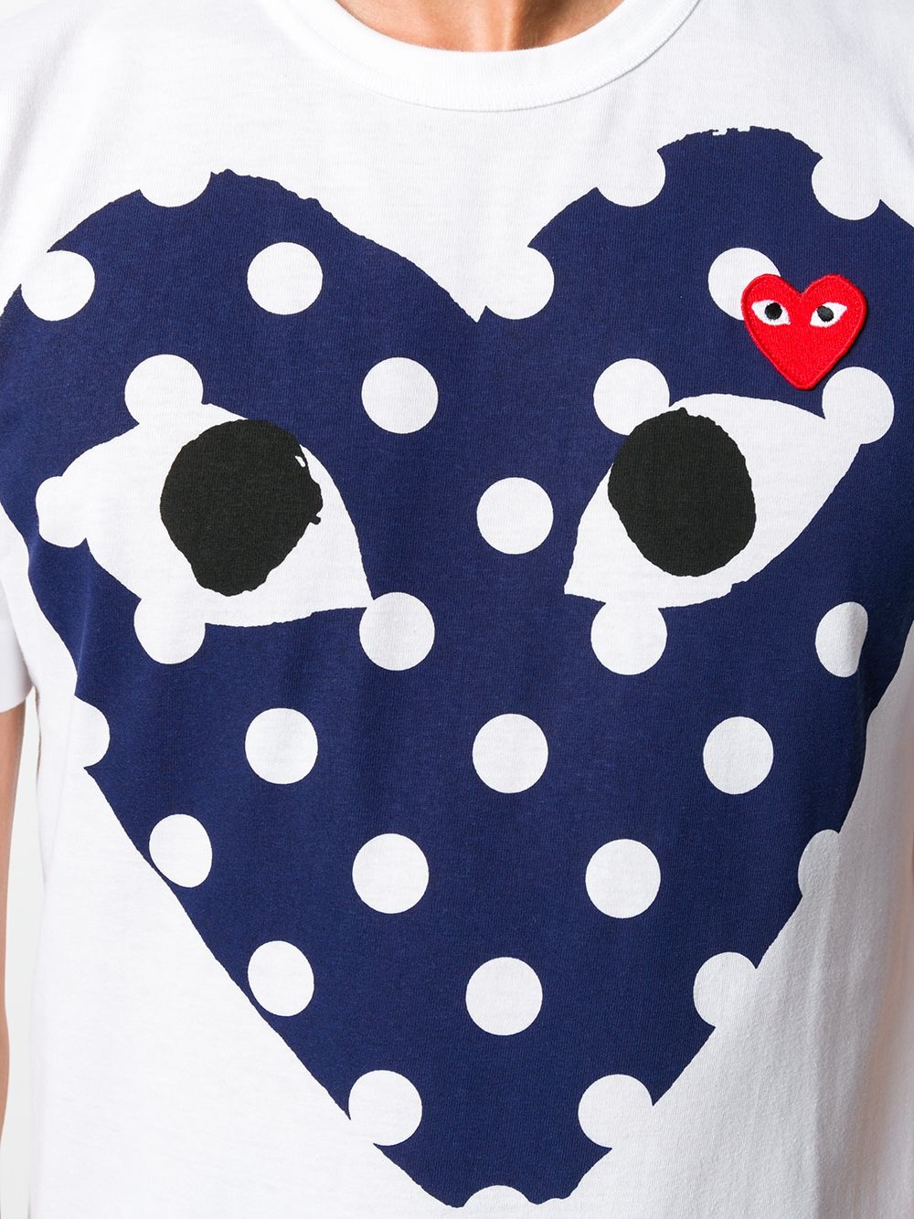 heart print T-shirt - 9