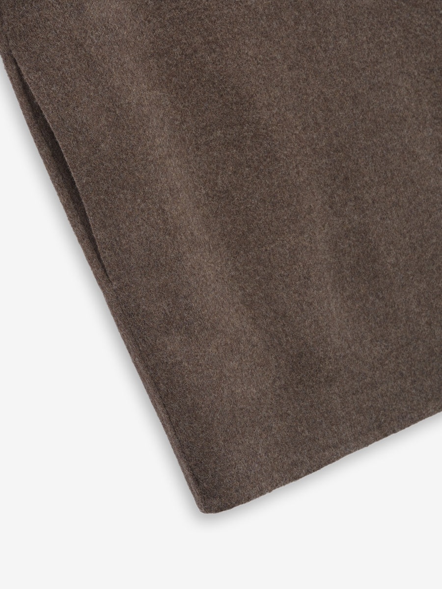 Brushed Wool Cashmere Short Sleeve Jacket - 3