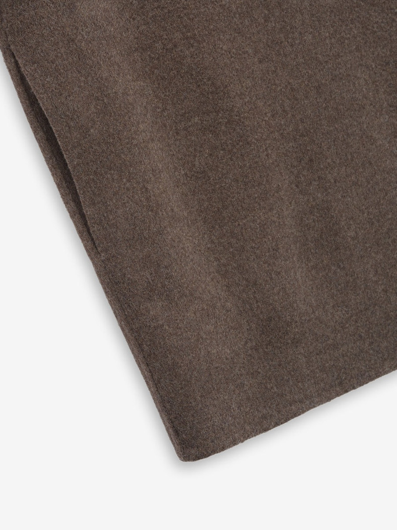 Brushed Wool Cashmere Short Sleeve Jacket 3