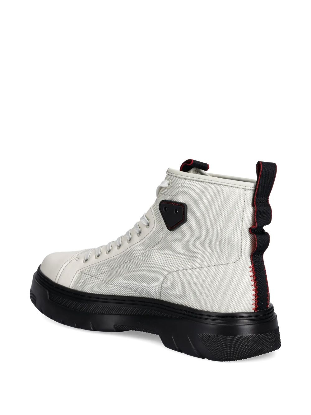 logo-print boots - 3