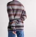 Nosti Striped Knitted Sweater - 9