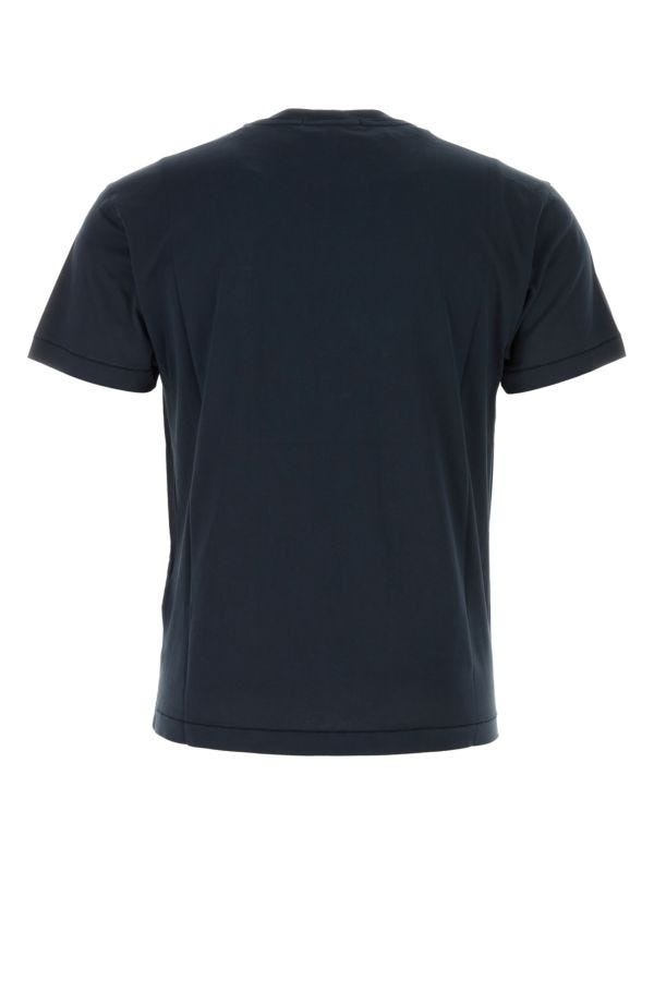 Stone Island Man Midnight Blue Cotton T-Shirt - 2