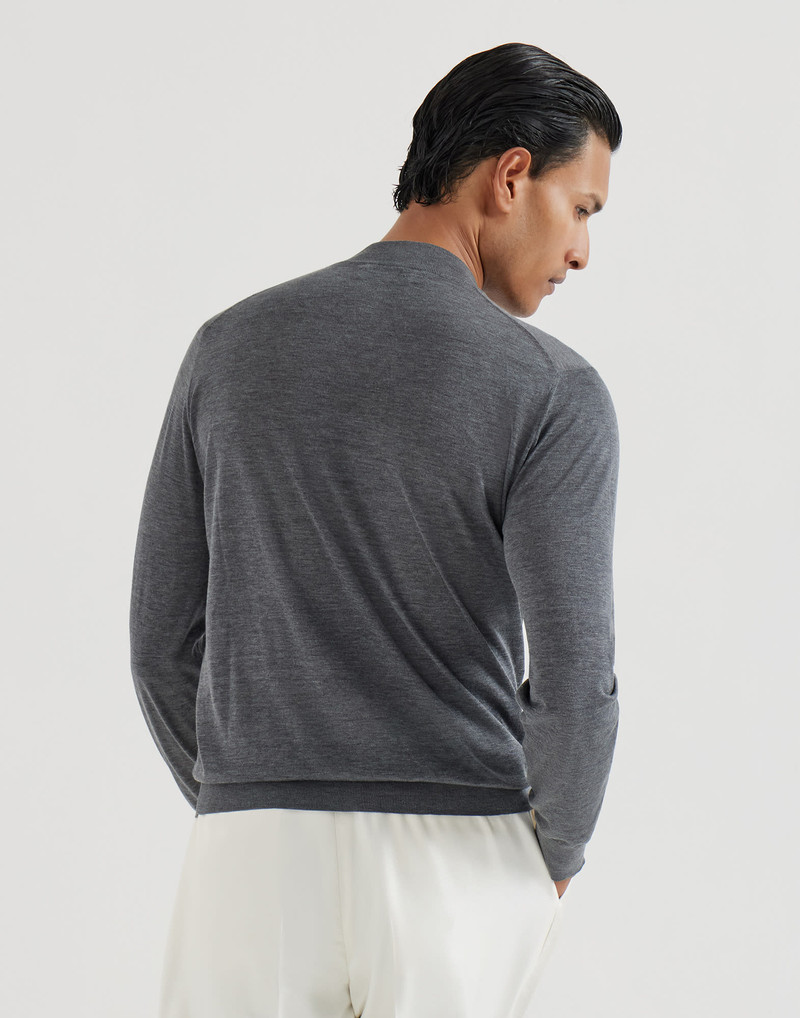 Silk and cotton lightweight sweater 3