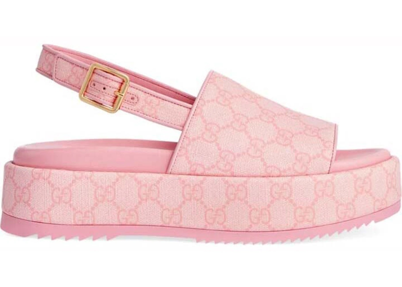 Gucci GG Platform Sandal Pink (Women's) - 1