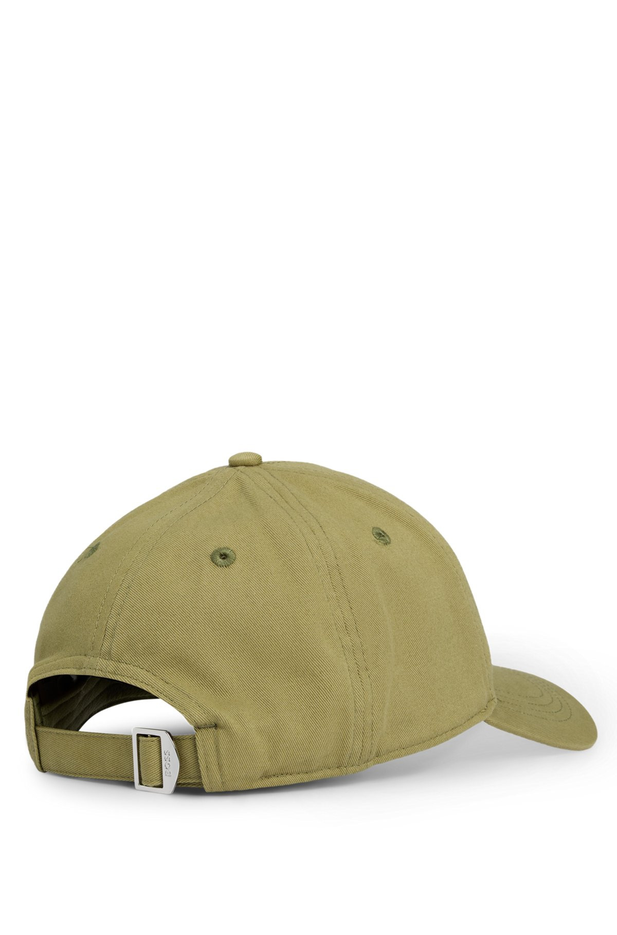 COTTON-TWILL CAP WITH EMBROIDERED DOUBLE B MONOGRAM - 3