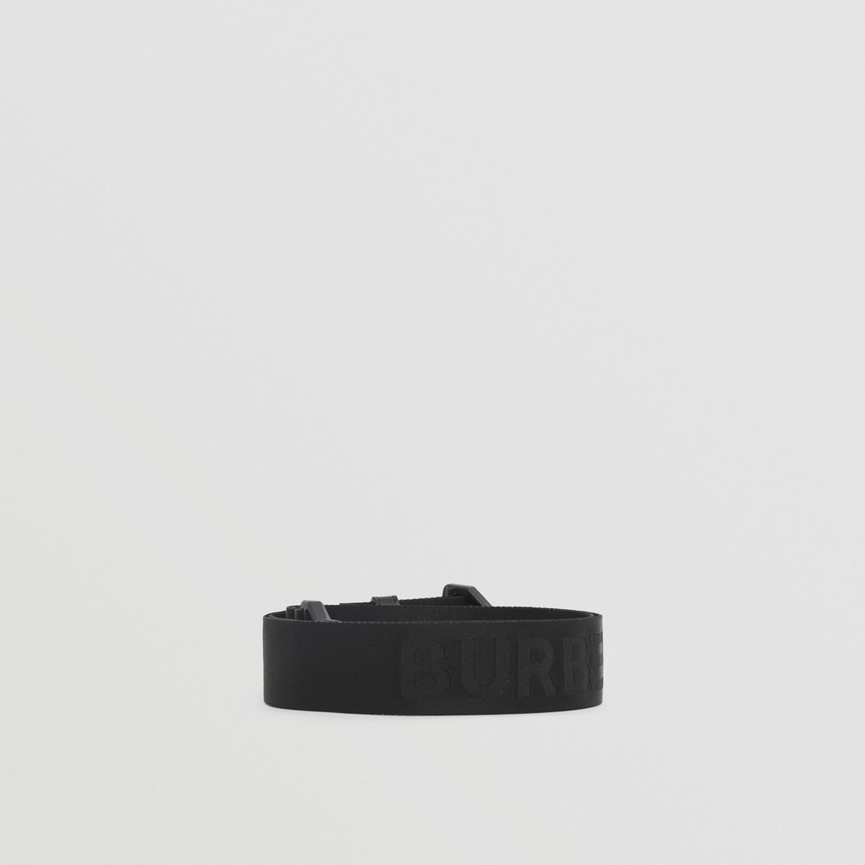 Monogram Motif and Logo Webbed Jacquard Belt - 5