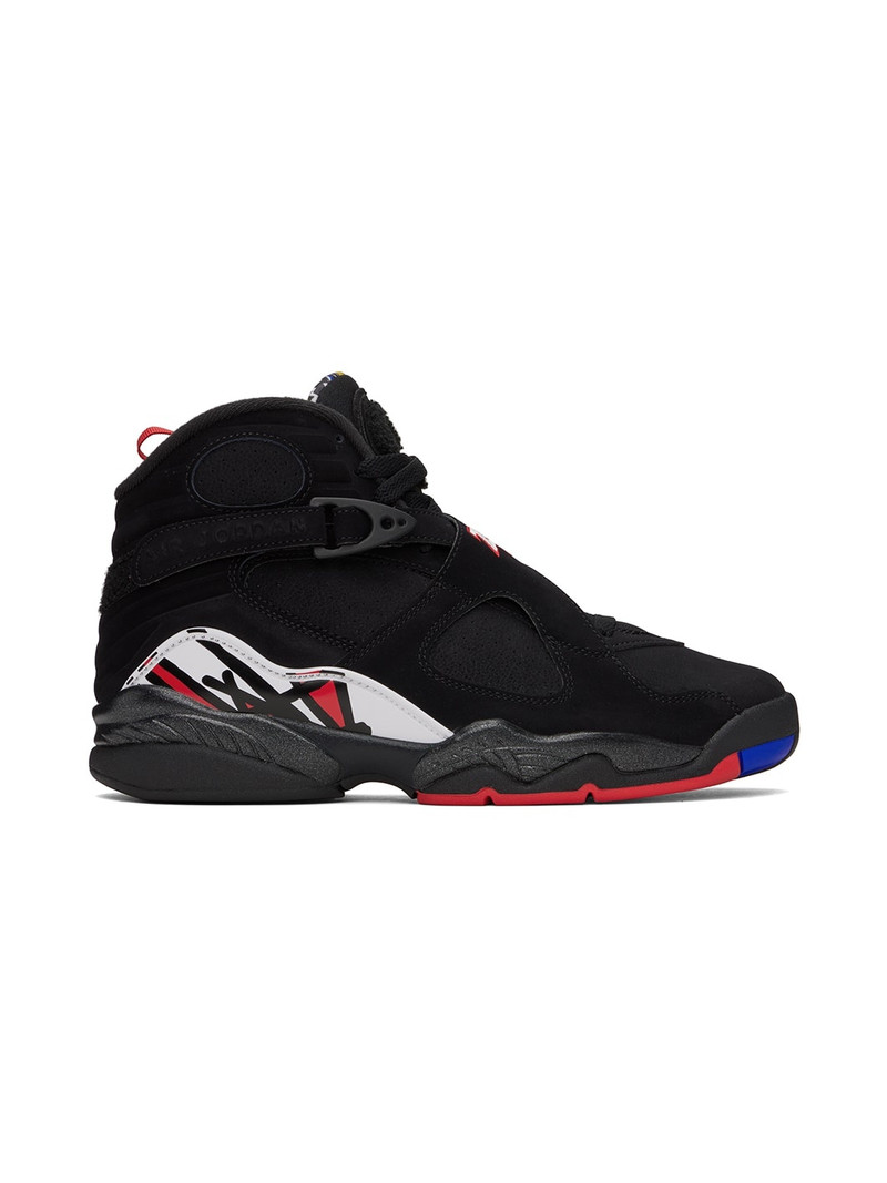 Black Air Jordan 8 Retro Sneakers - 1