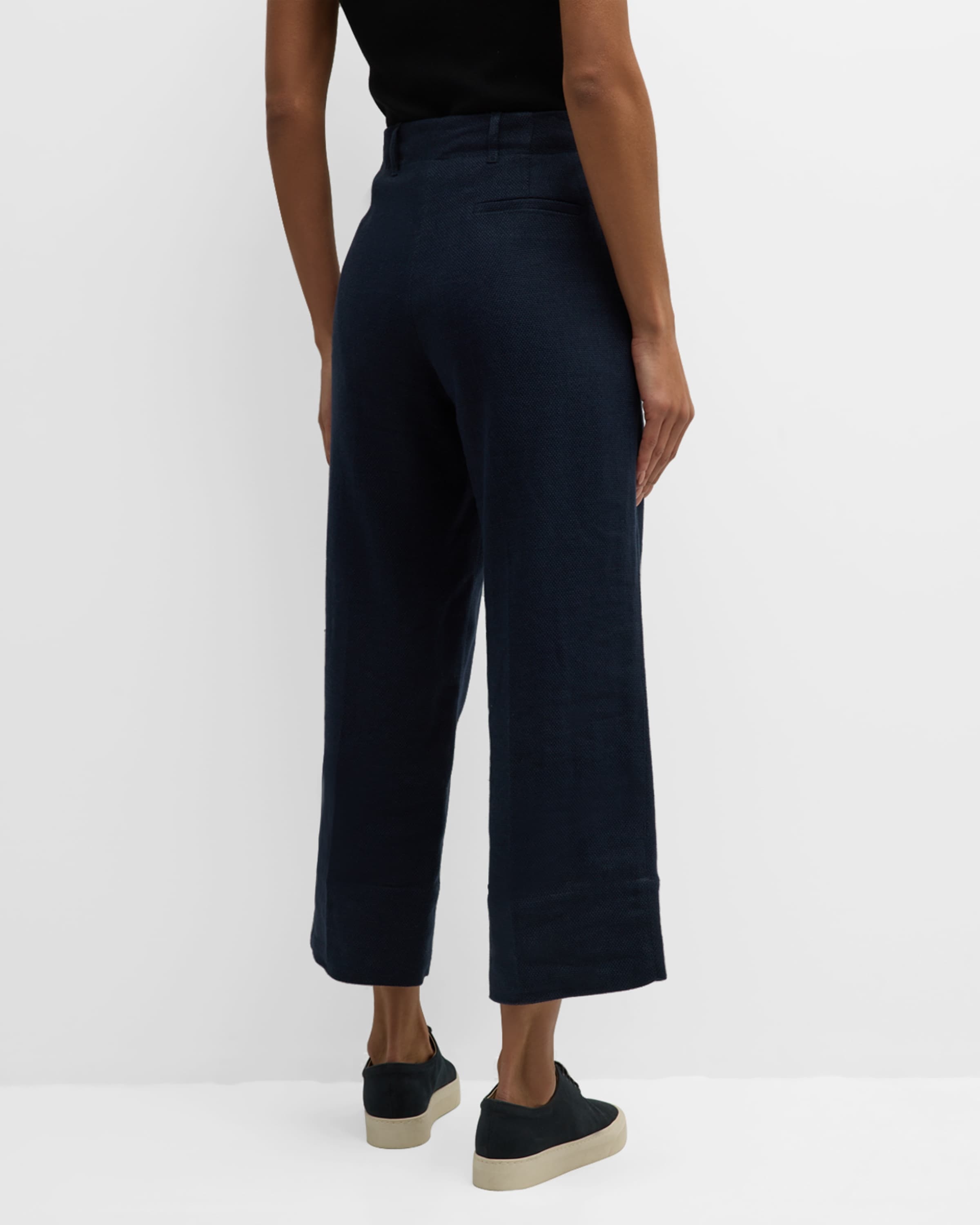 Cadice High-Rise Straight-Leg Ankle Woven Pants - 4