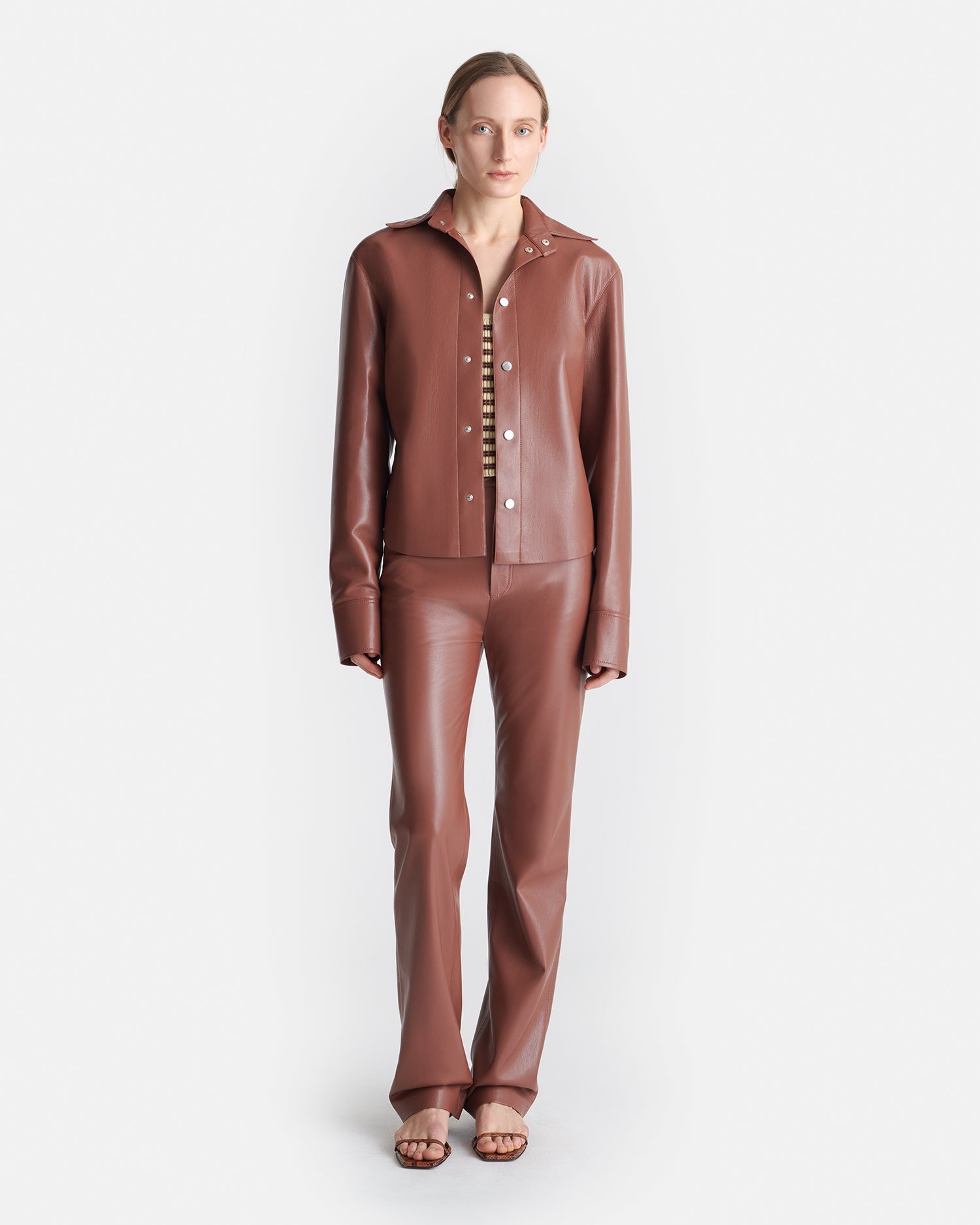 Okobor™ Alt-Leather Shirt Jacket - 3