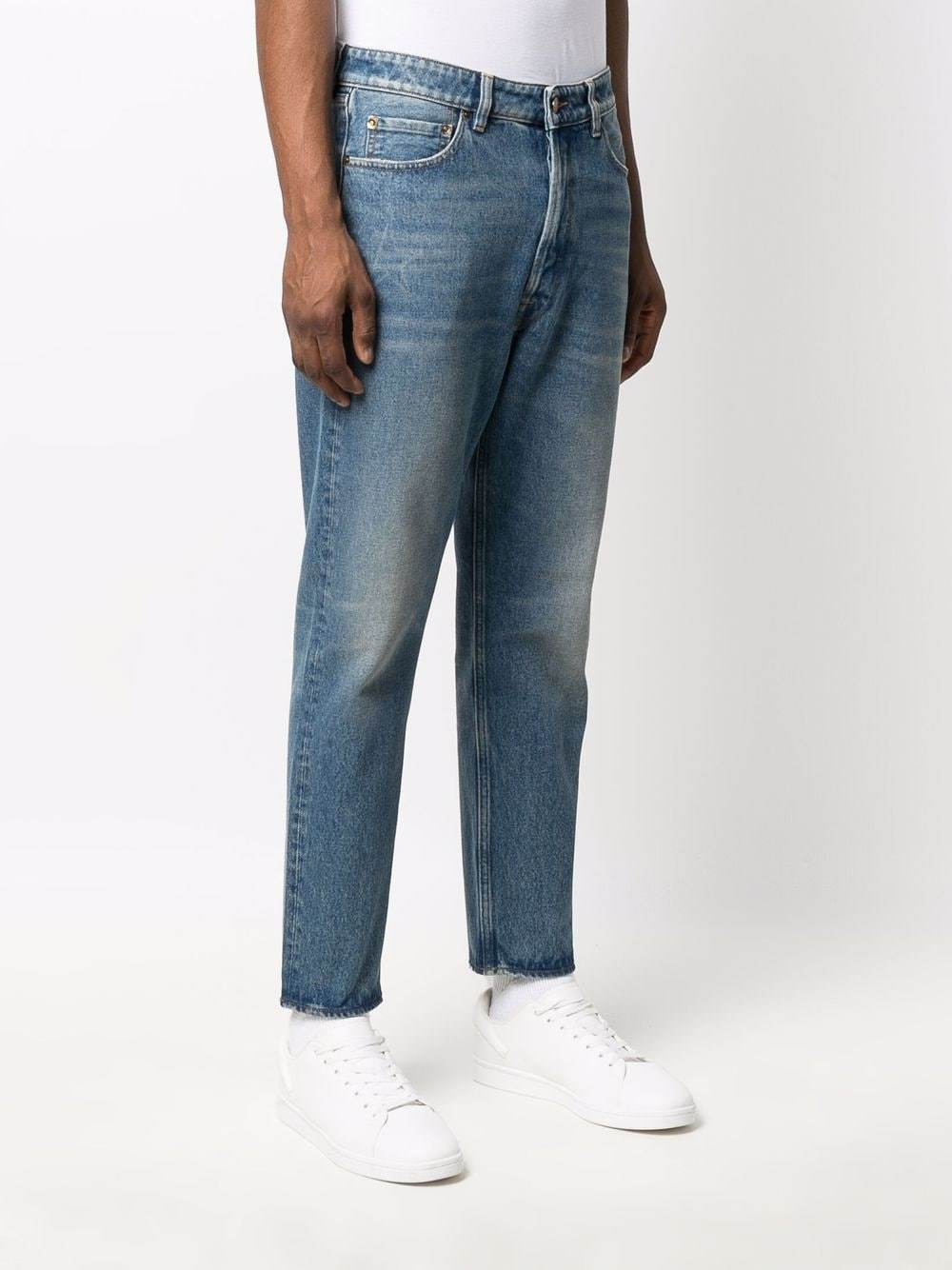 Denim cotton jeans - 5