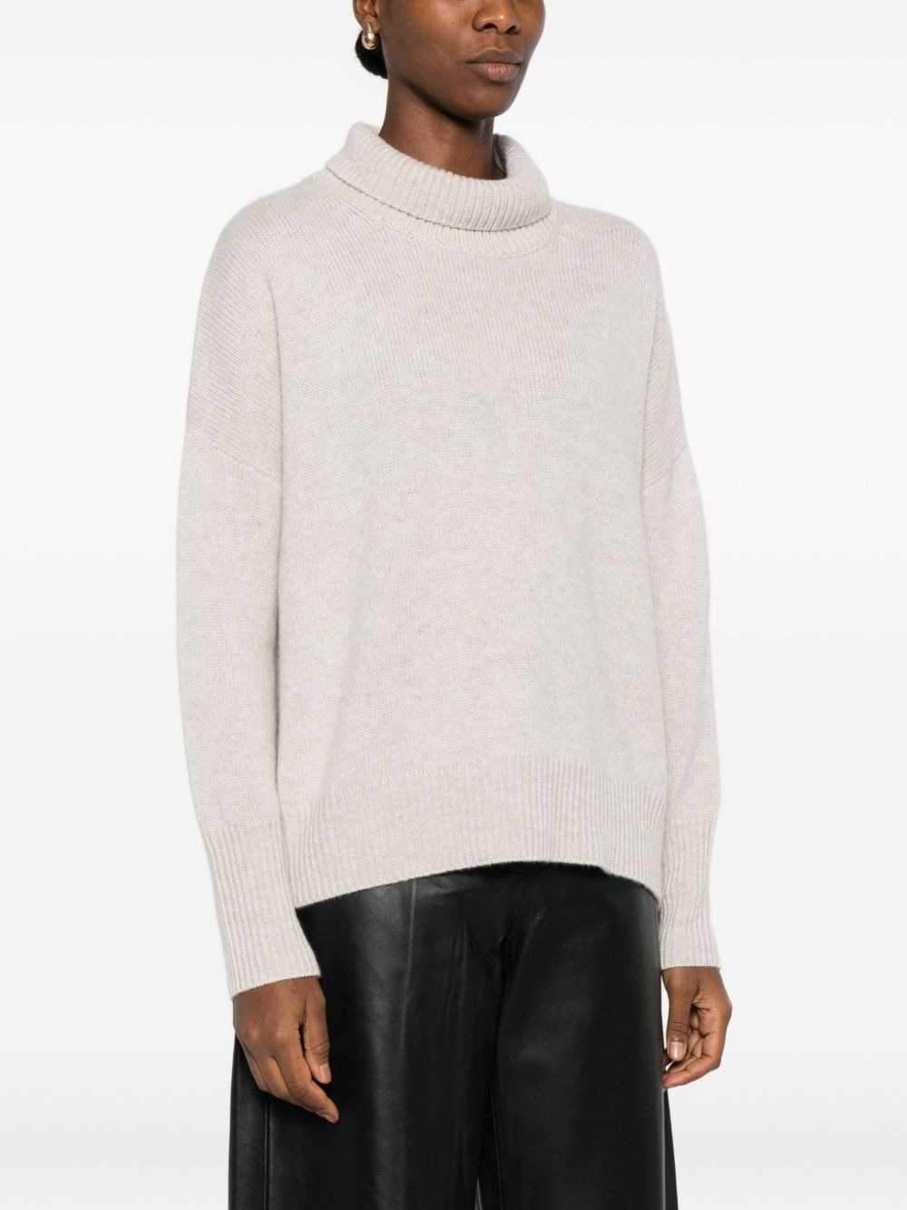 high-neck sweater - 3