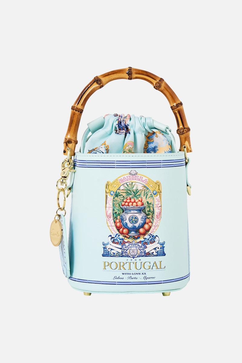 DRAWSTRING BUCKET BAG 1