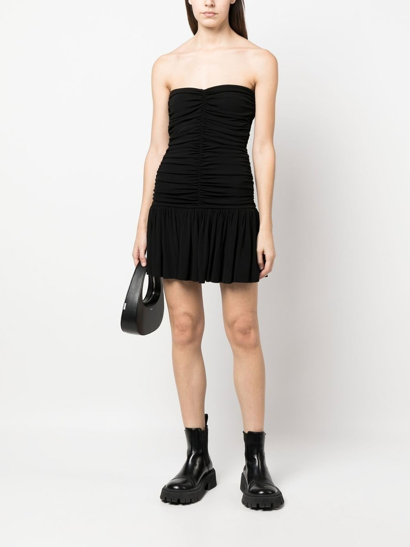 DSQUARED2 strapless ruched dress outlook
