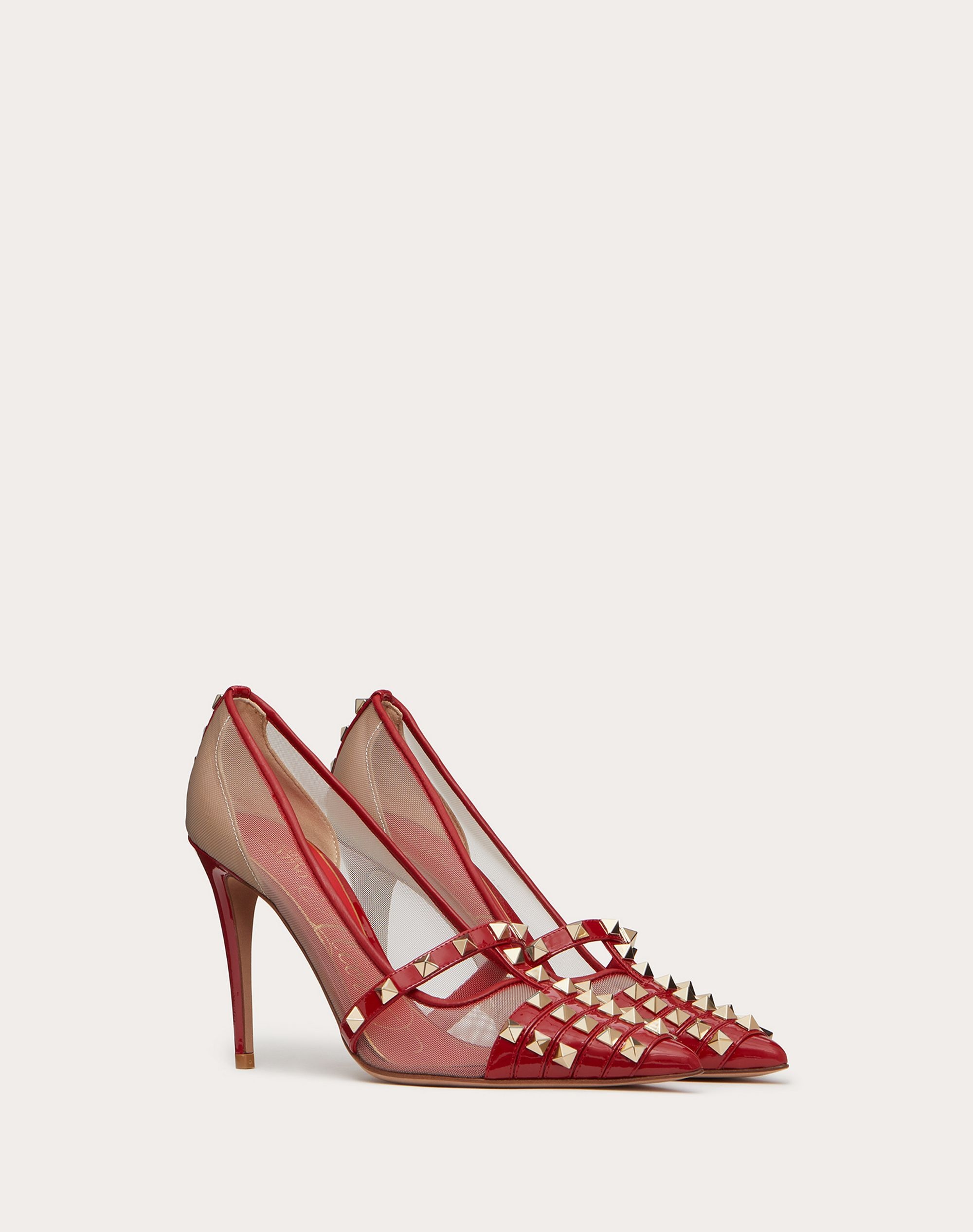 ROCKSTUD ALCOVE PATENT-LEATHER PUMP 100 MM - 2