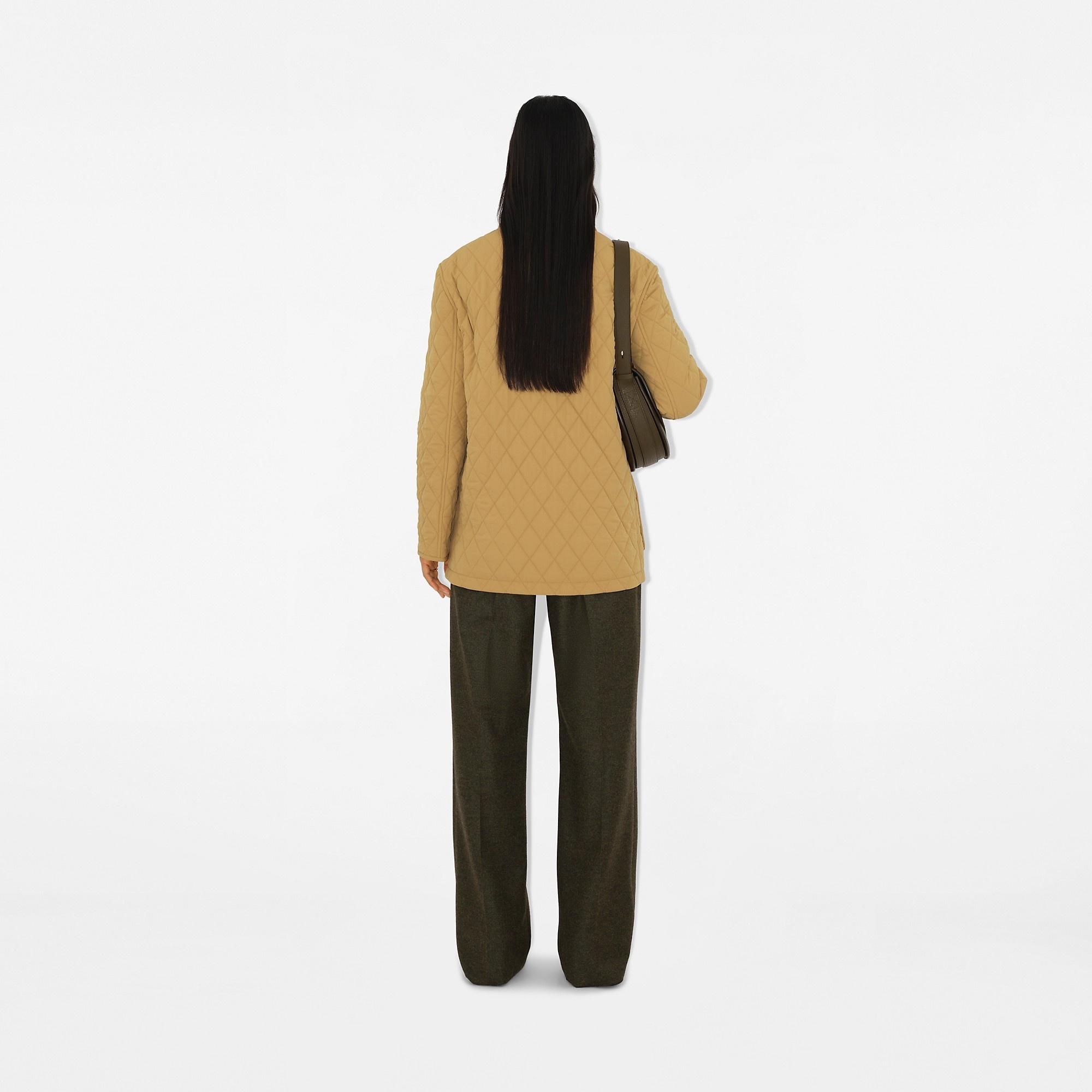 Quilted Nylon Barn Jacket - 4