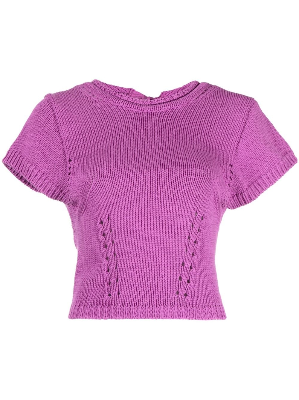 Arden knit crop top - 1