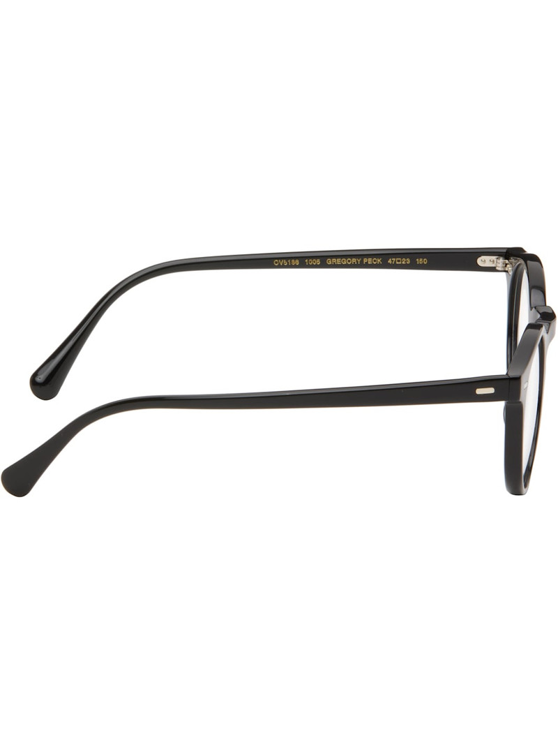Oliver Peoples Black Gregory Peck Glasses outlook