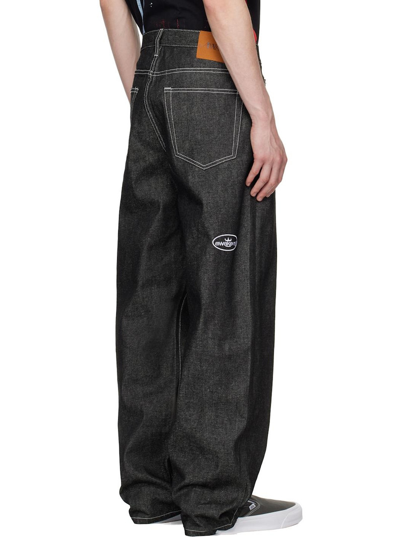 Black Five Pocket 100 Jeans 3
