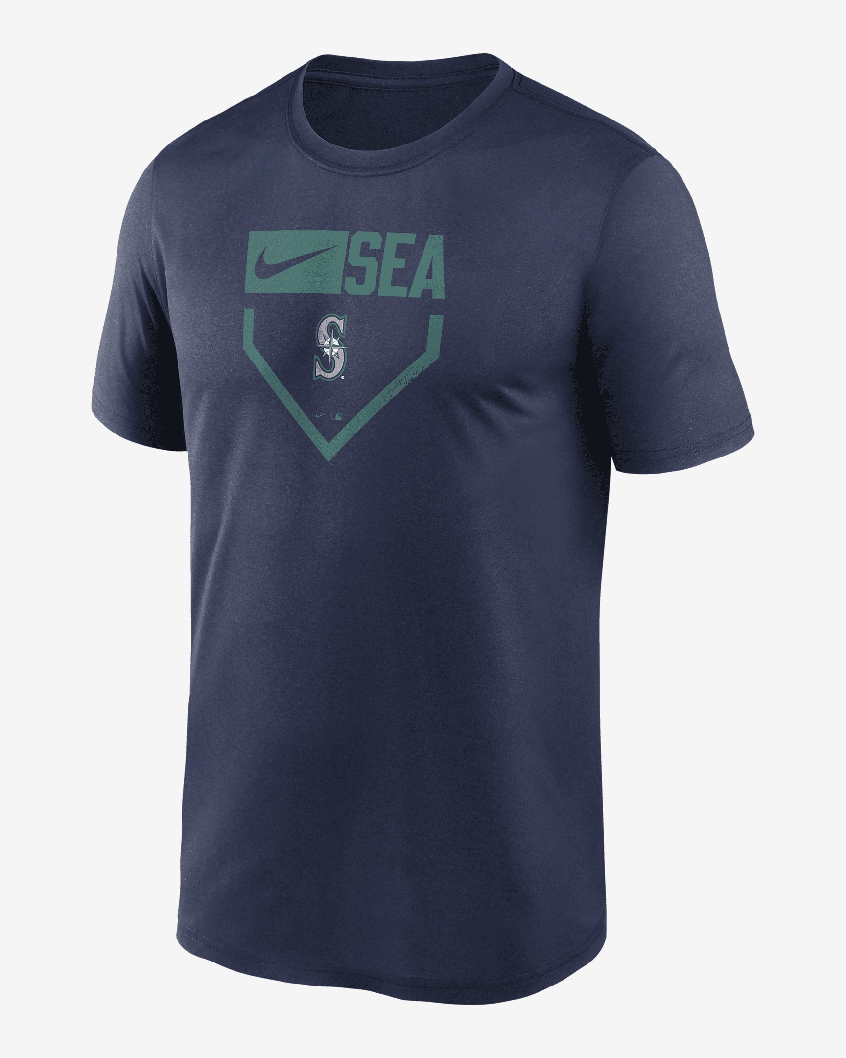 Seattle Mariners Home Plate Icon Legend Nike Men's Dri-FIT MLB T-Shirt - 1