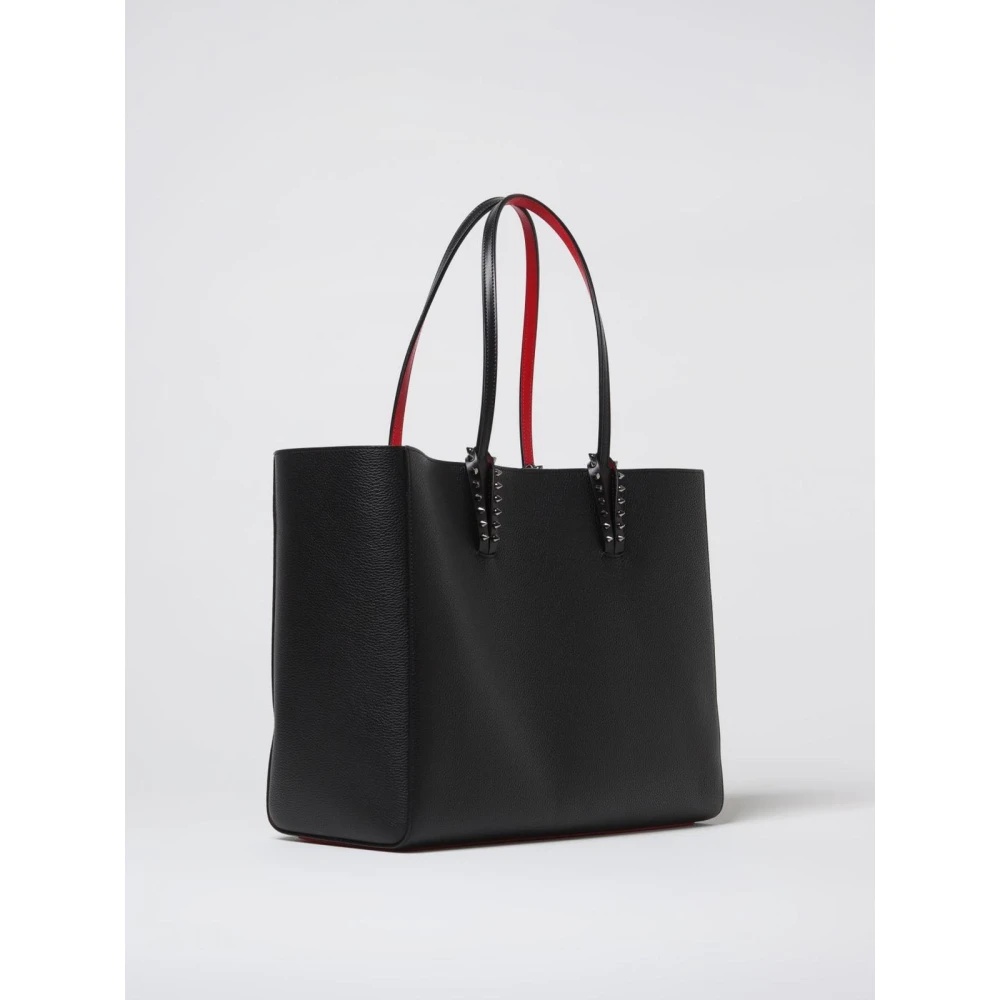 BLACK SPIKED TOTE BAG - 2