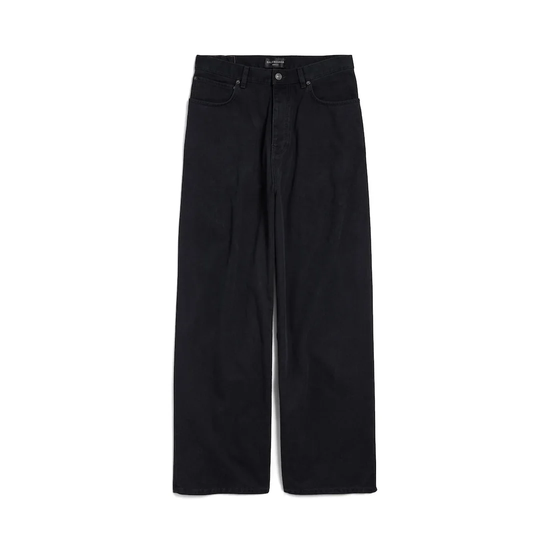 Women's Baggy Pants in Black - 1