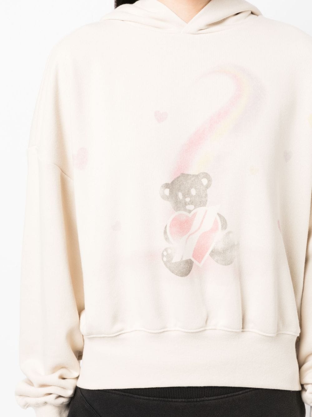 Teddy-bear print hoodie - 5