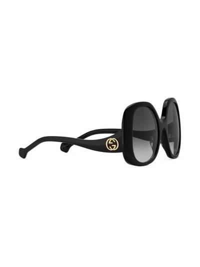 GUCCI square-frame gradient sunglasses outlook