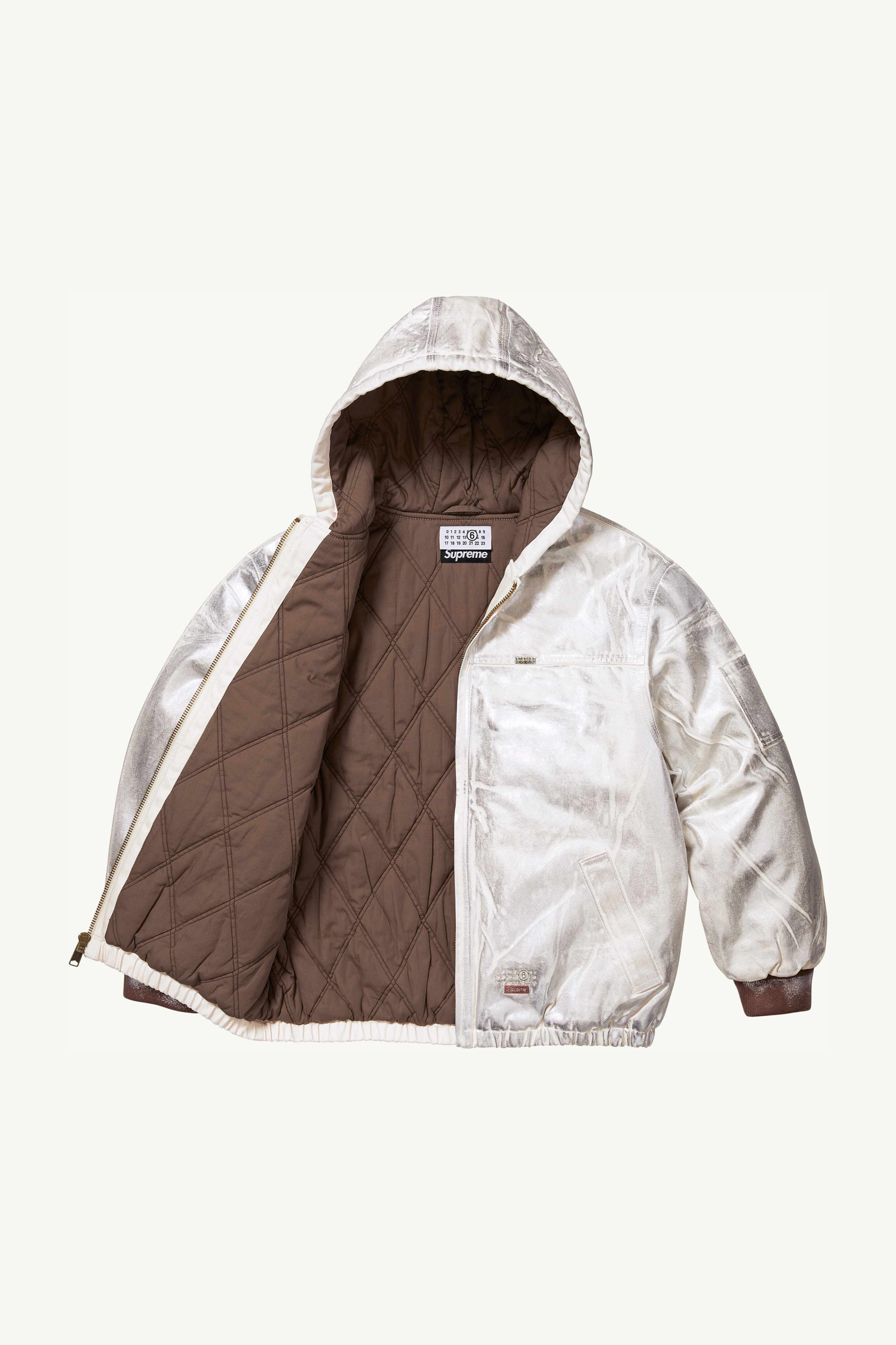 Supreme®/ MM6 Foil Hooded Work Jacket - 3