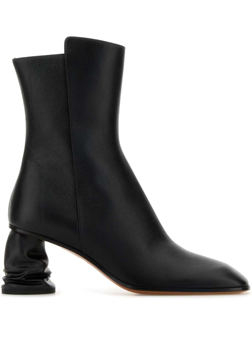 70mm leather boots - 1