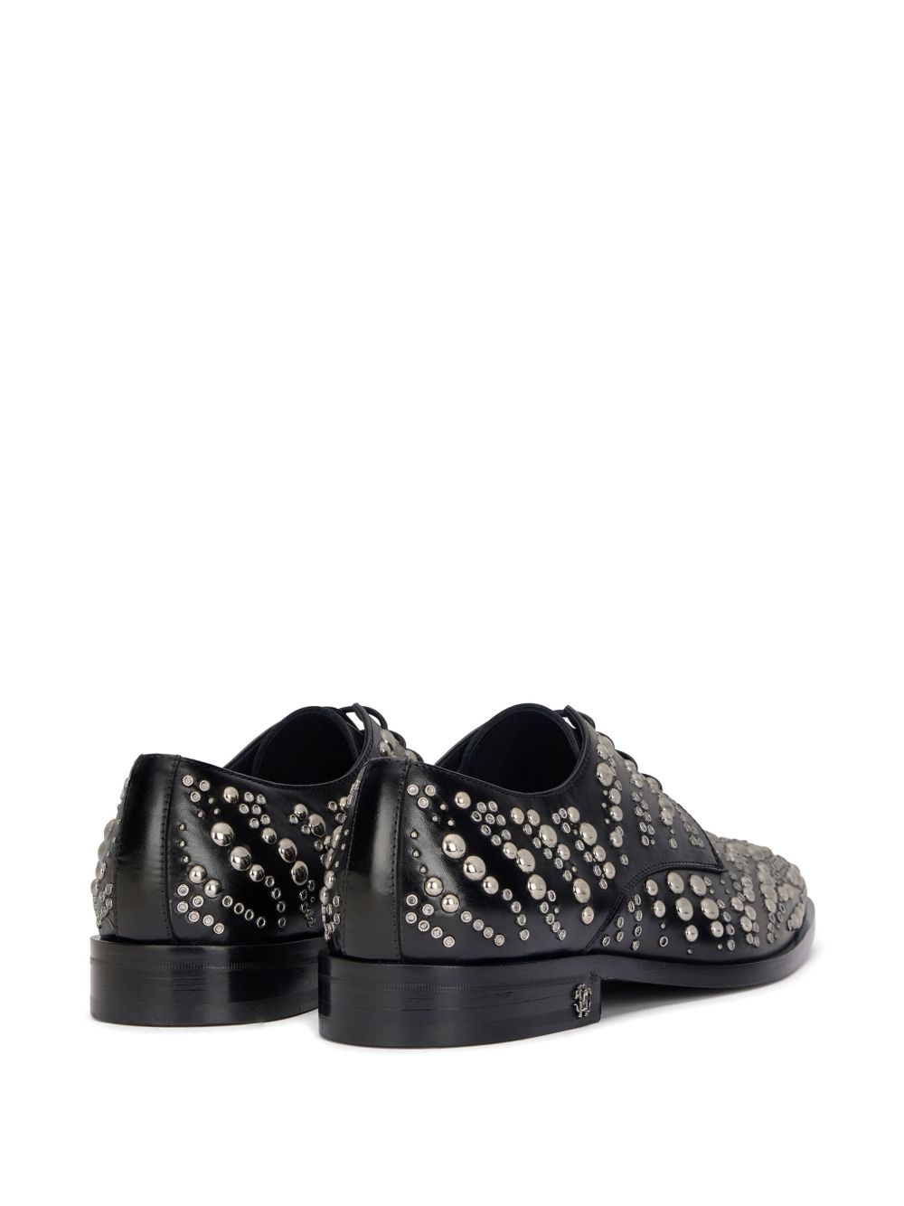 leather derby shoes - 3