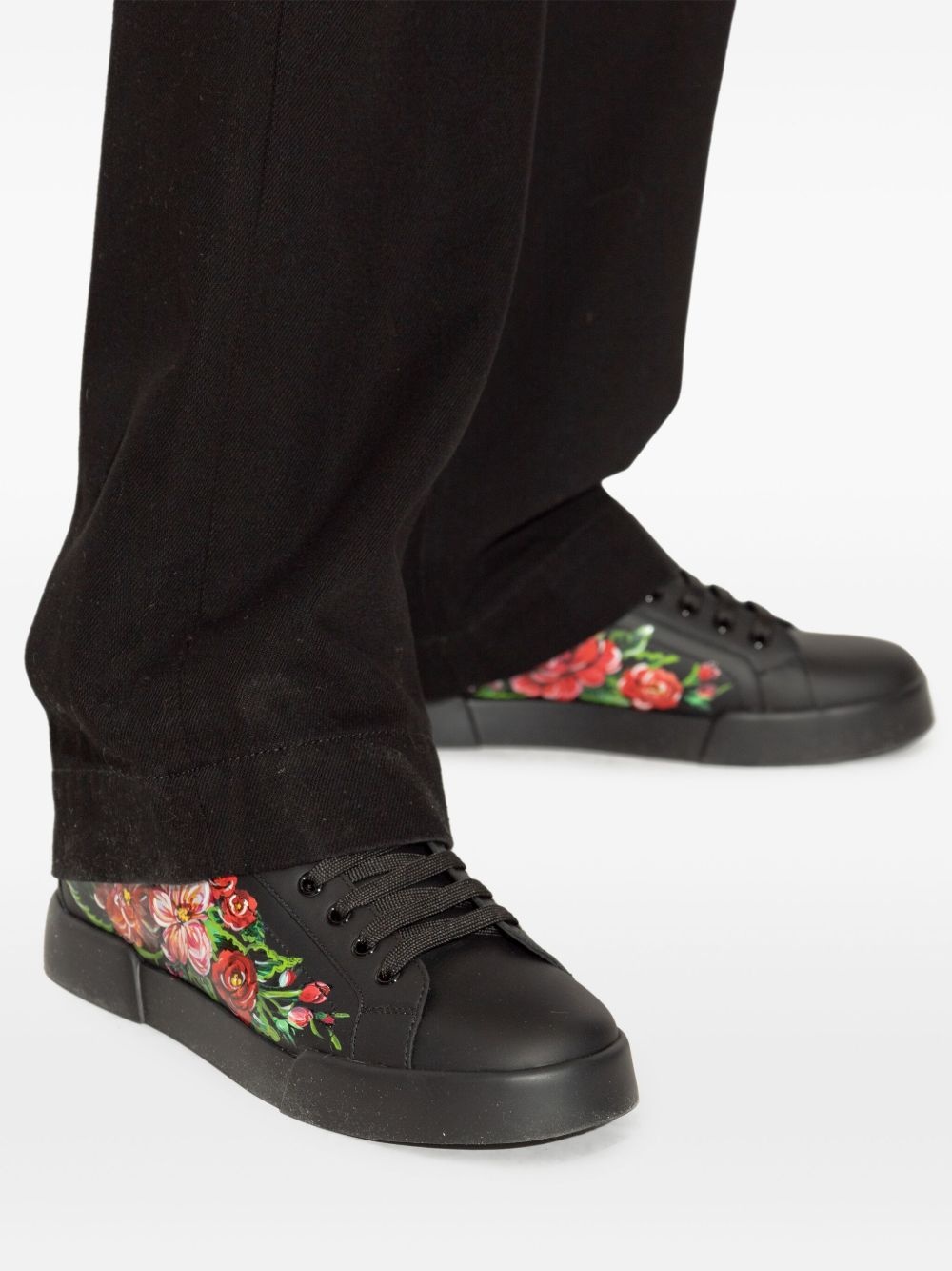 floral-print sneakers - 6
