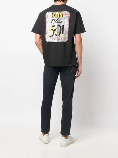 Levi's 501-print detail T-shirt outlook