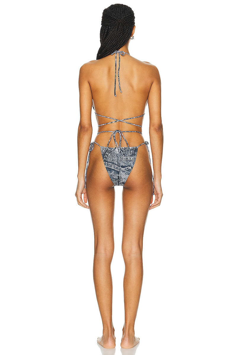 NORMA KAMALI Criss Cross Bikini Set outlook
