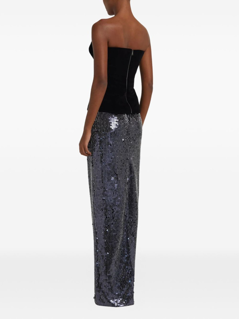 Aiden corset-style maxi dress 5