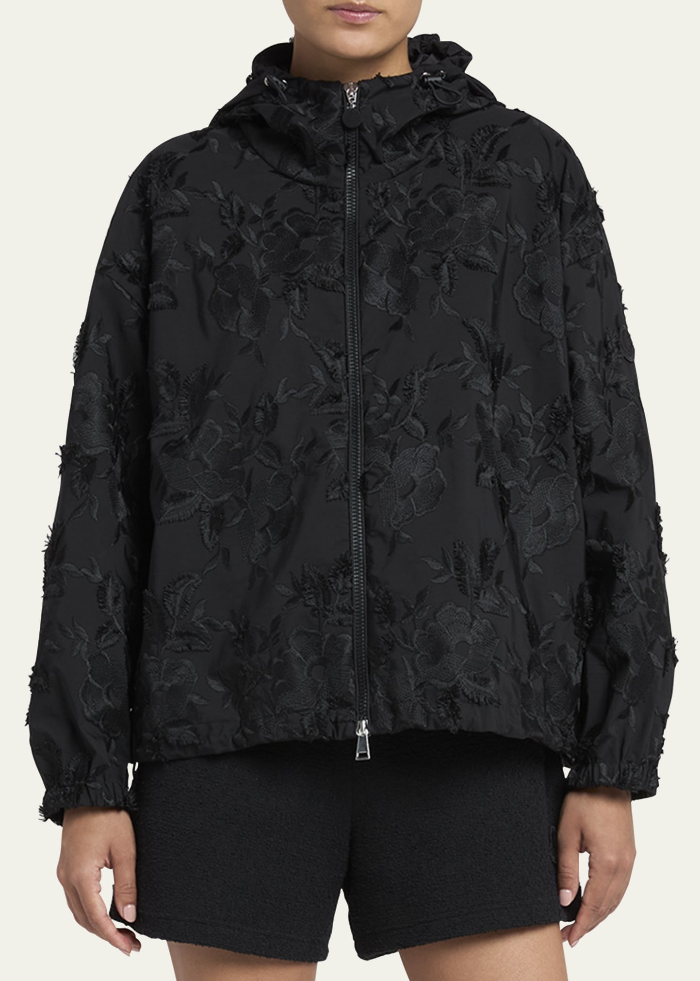 Charmeil Floral Hooded Jacket - 4