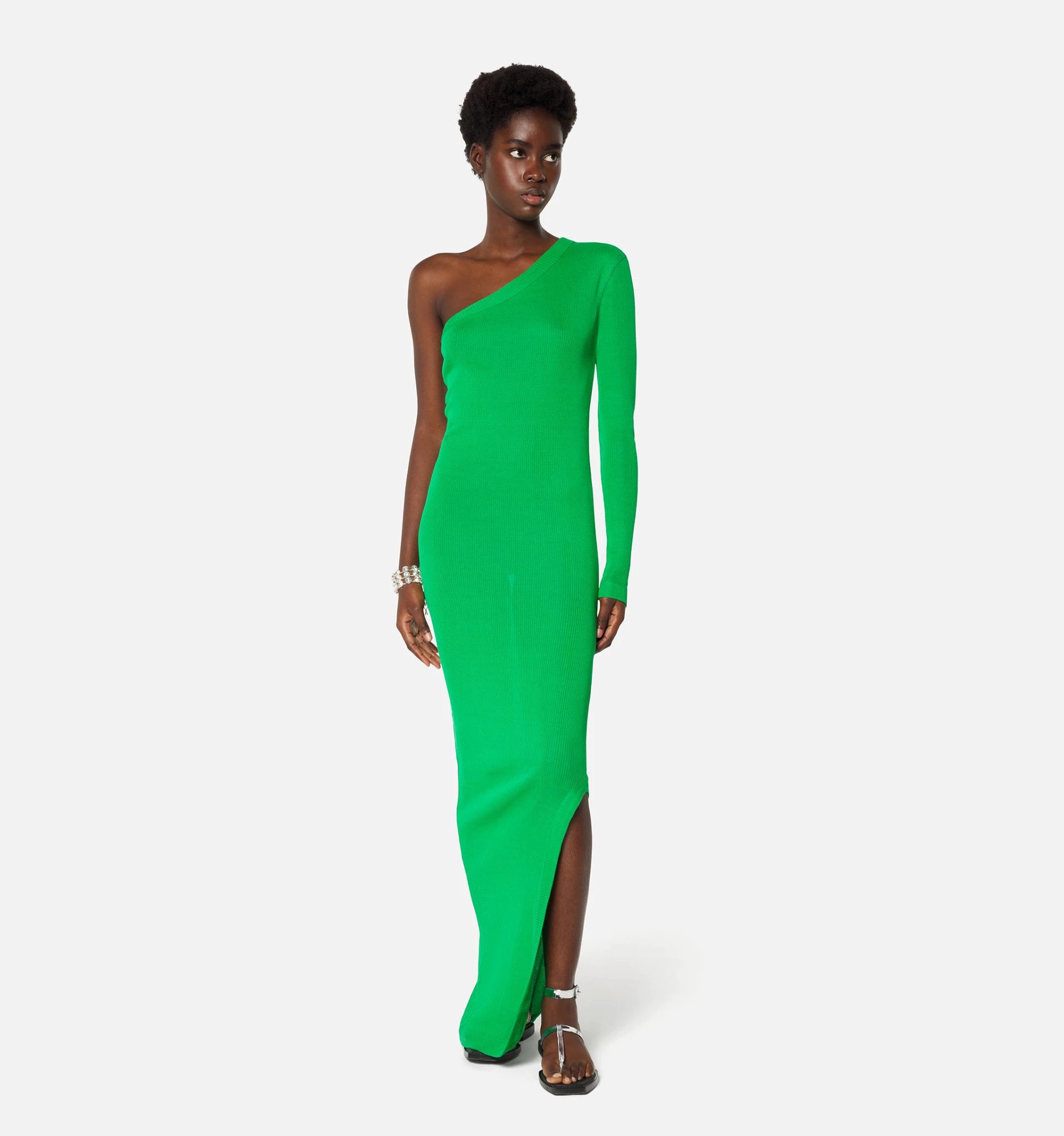 Long Dress In Crepe Jersey - 2