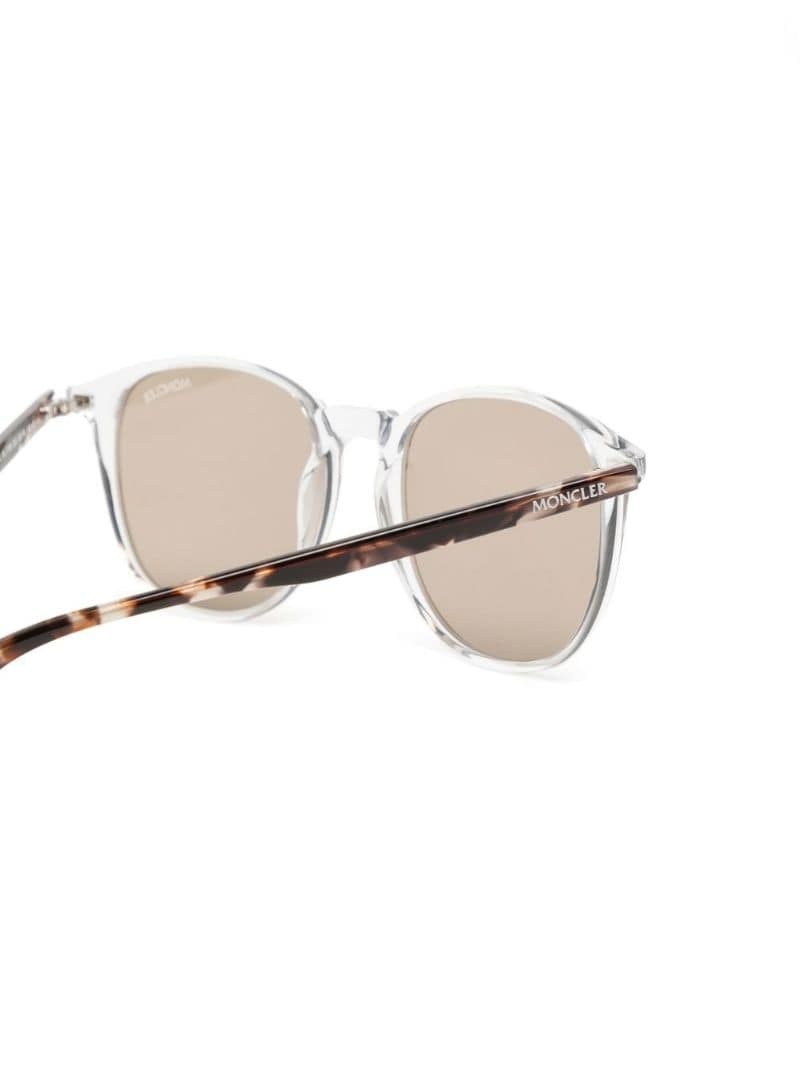 round-frame tinted sunglasses - 3
