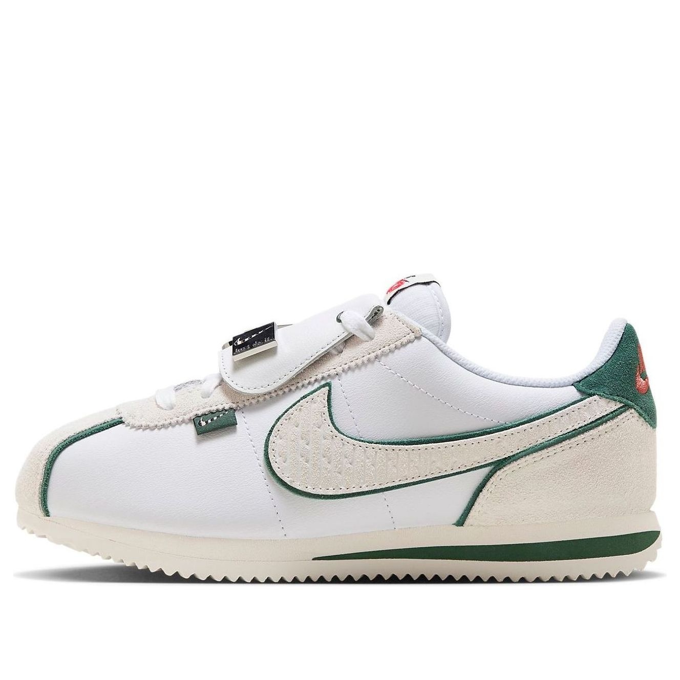 (WMNS) Nike Cortez 'All Petals United White Green' FQ0259-110 - 1