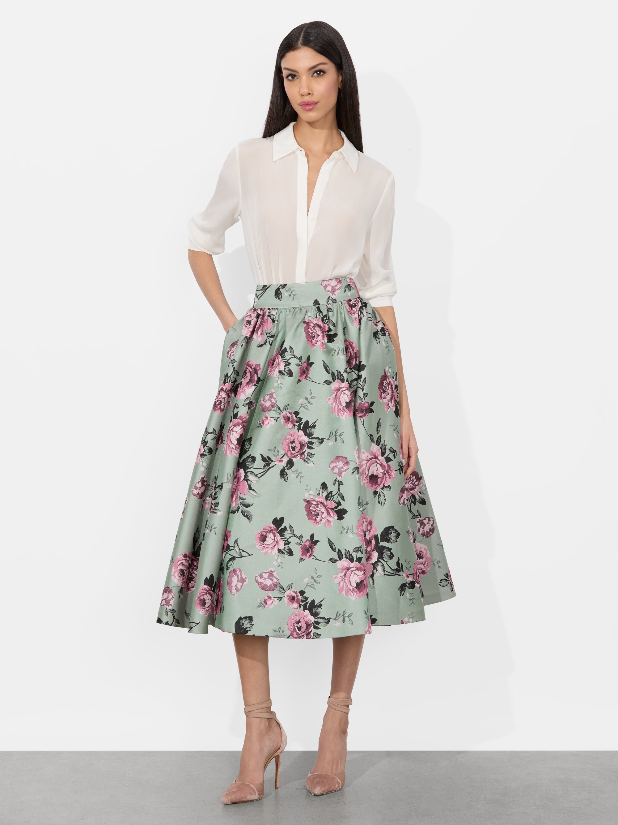 NILDA VOLUMINOUS SKIRT - 3