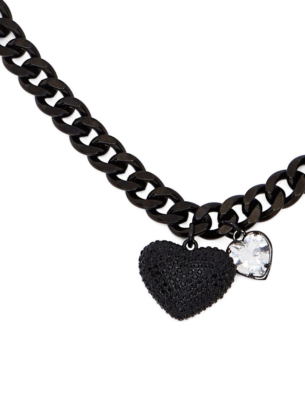 The Pave Ballon Heart necklace - 3
