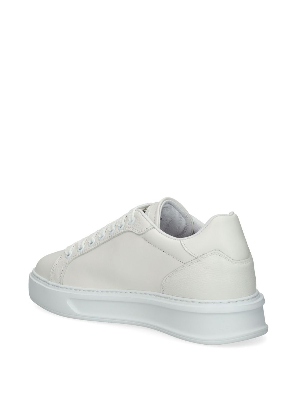 logo-plaque sneakers - 3