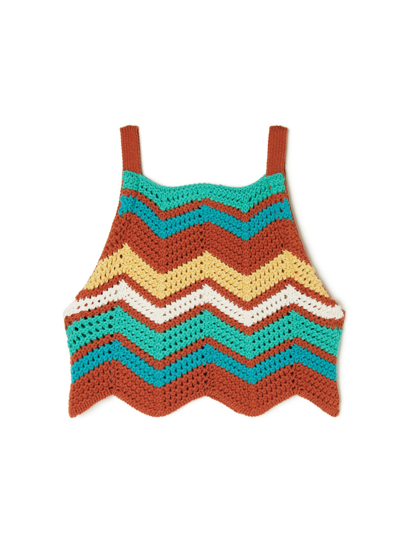 Kaleidoscopic Chevron Top 3