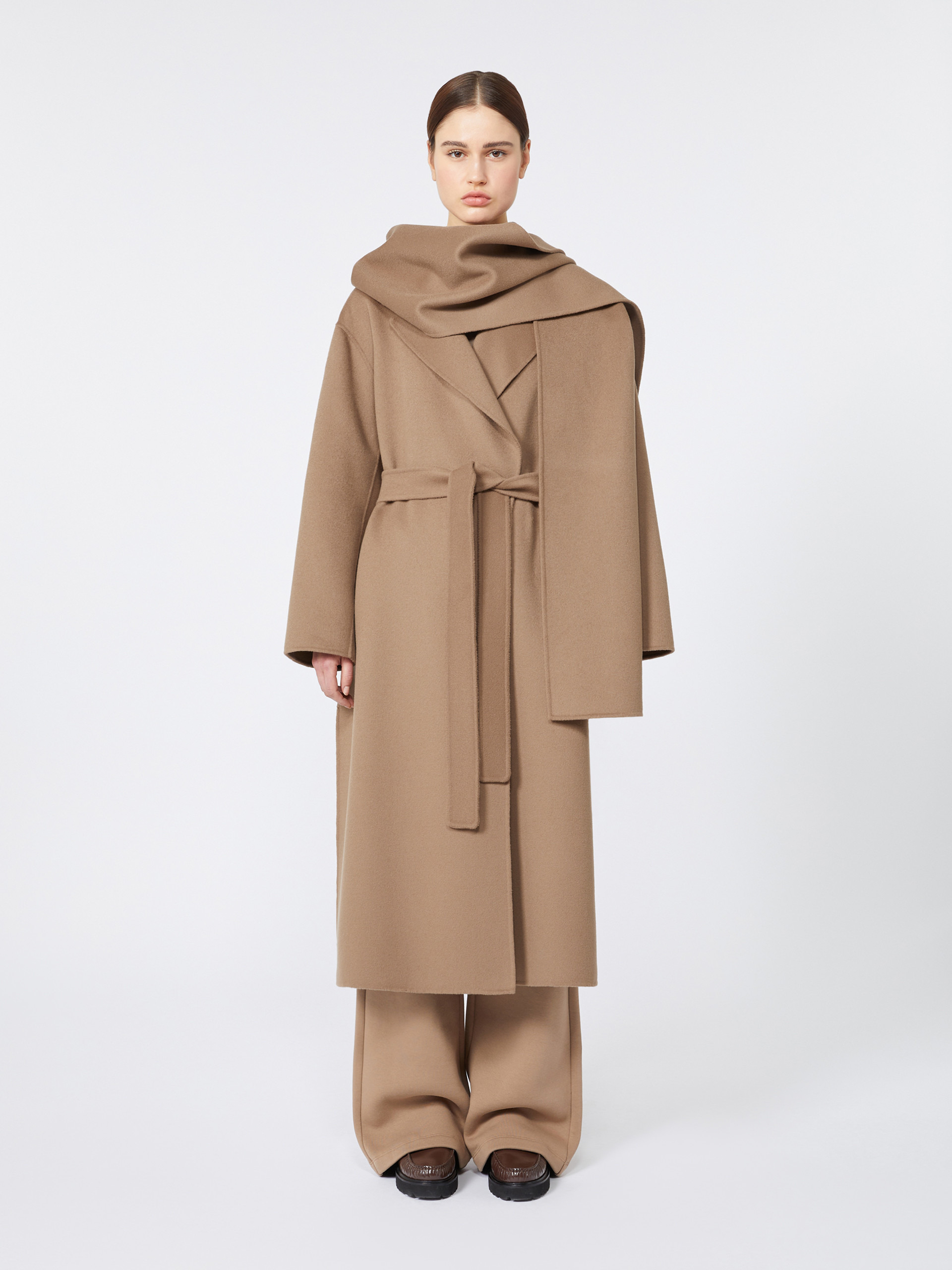 CUORE Wool wrap coat - 3